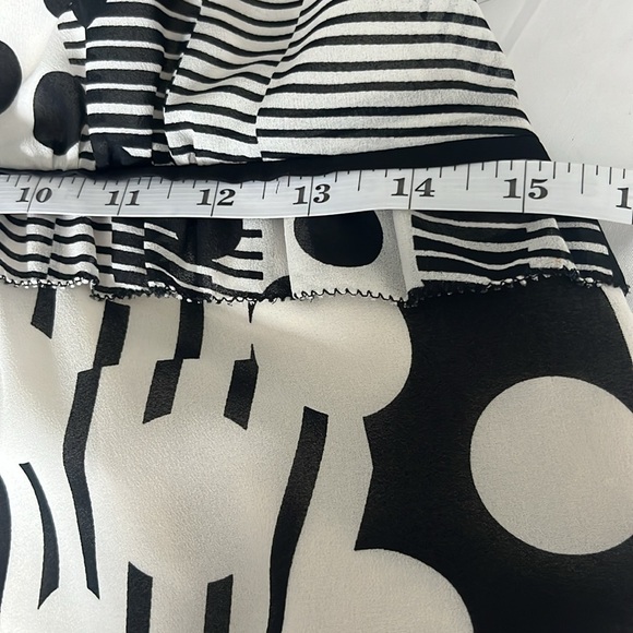 MAEVE Anthropologie brand summer black and white dress. - Picture 8 of 13